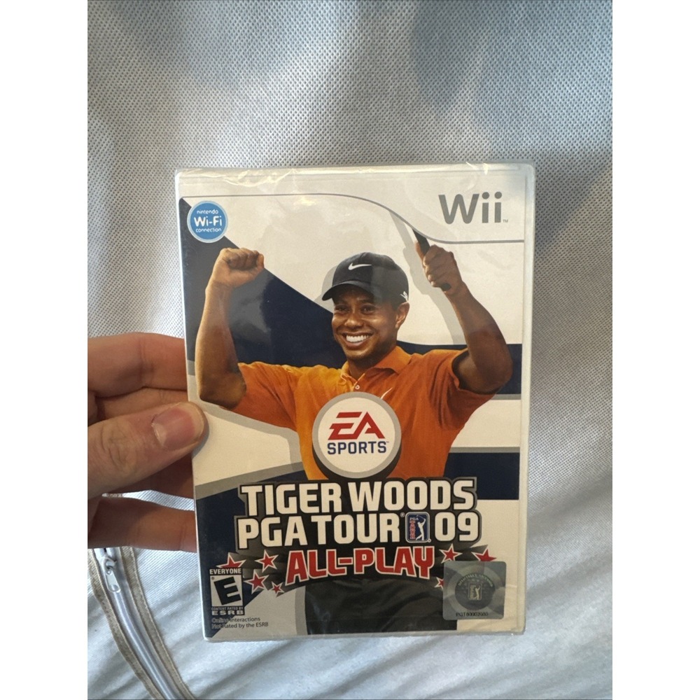 Tiger Woods PGA Tour 09: All-Play (Nintendo Wii, 2008) New, Sealed